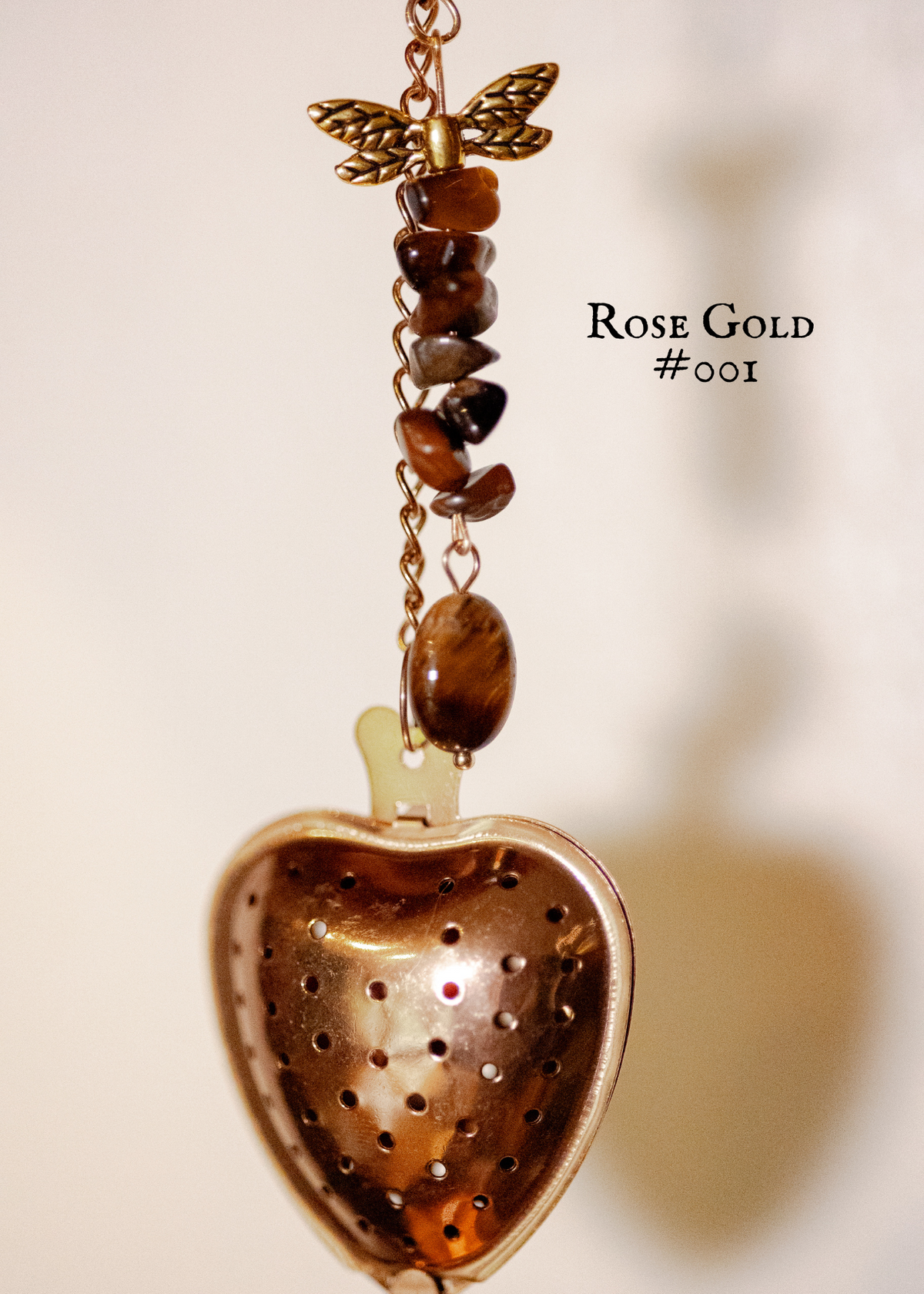 Charmed Rose Gold Tea Infuser