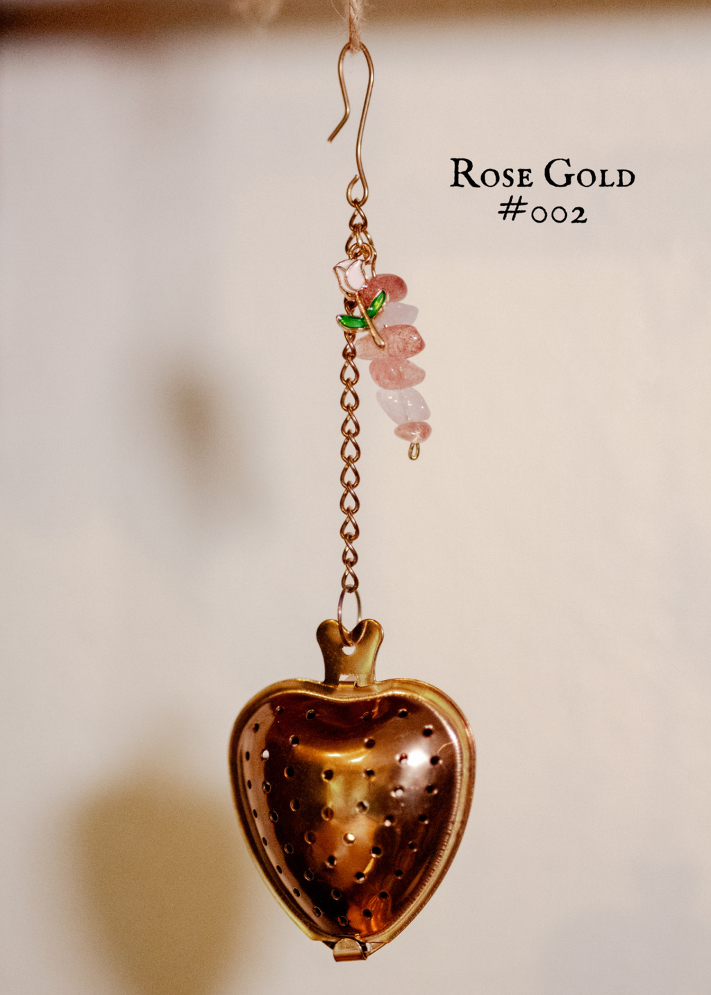 Charmed Rose Gold Tea Infuser