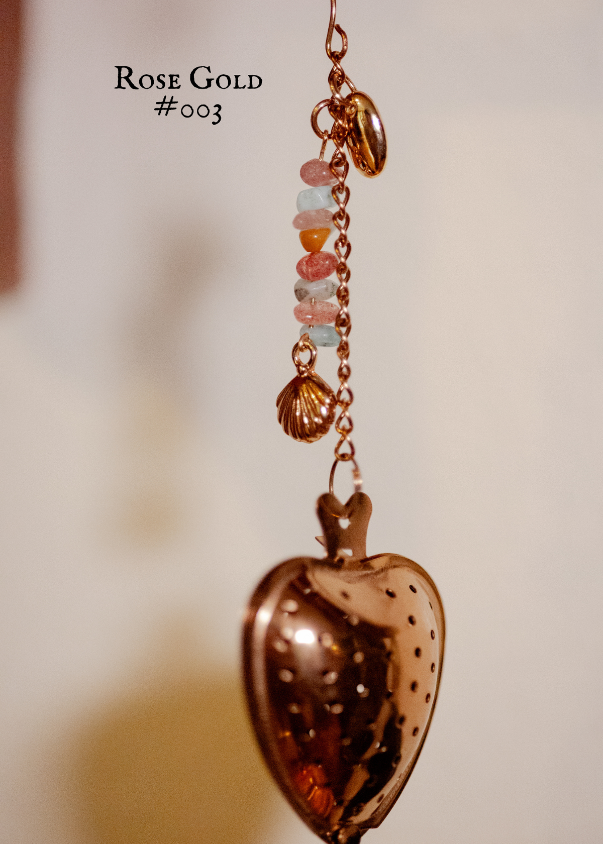 Charmed Rose Gold Tea Infuser