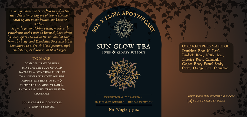 Sun Glow Tea: Liver & Kidney Support