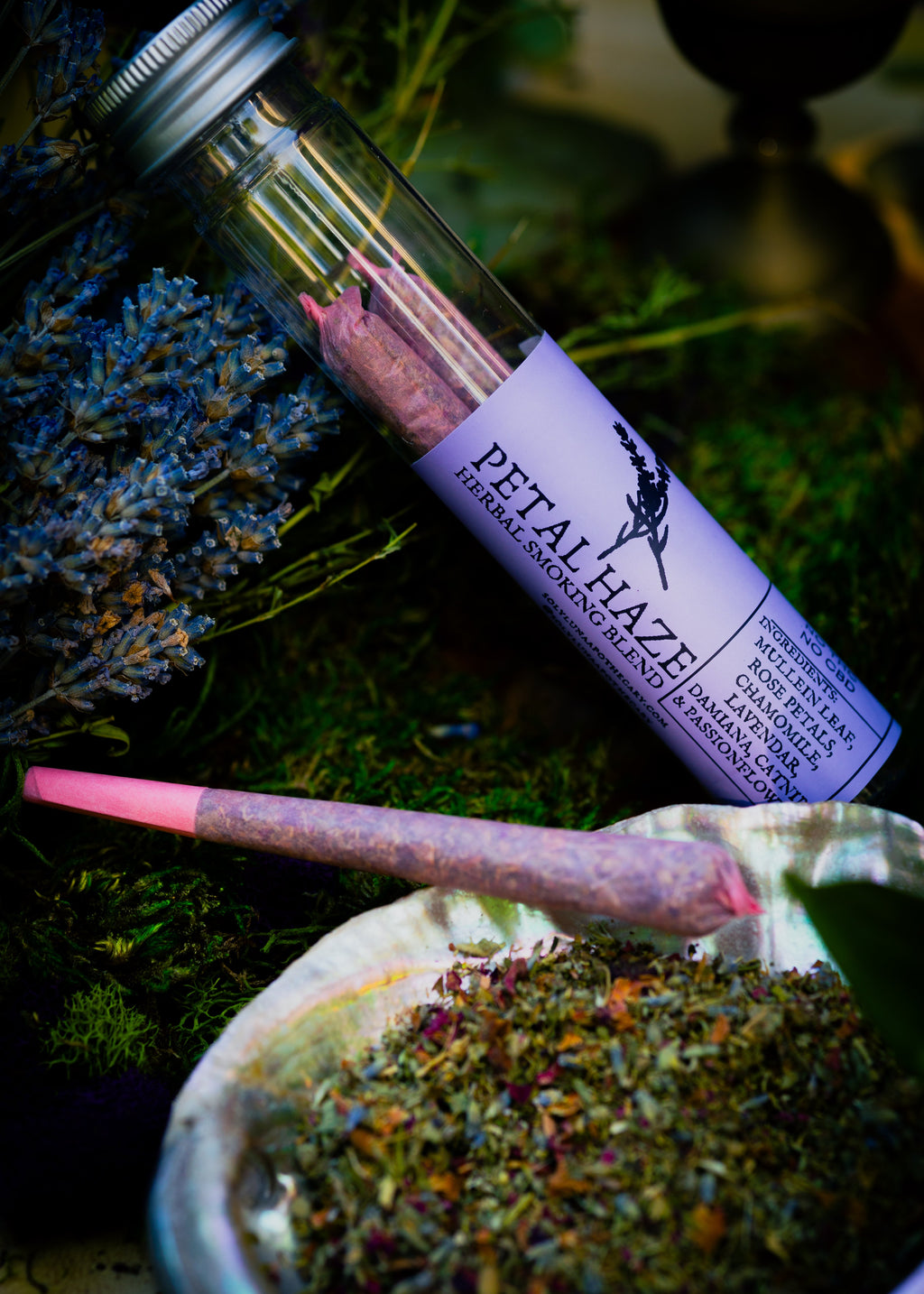 Herbal Smoking Blend: Petal Haze Pre-roll