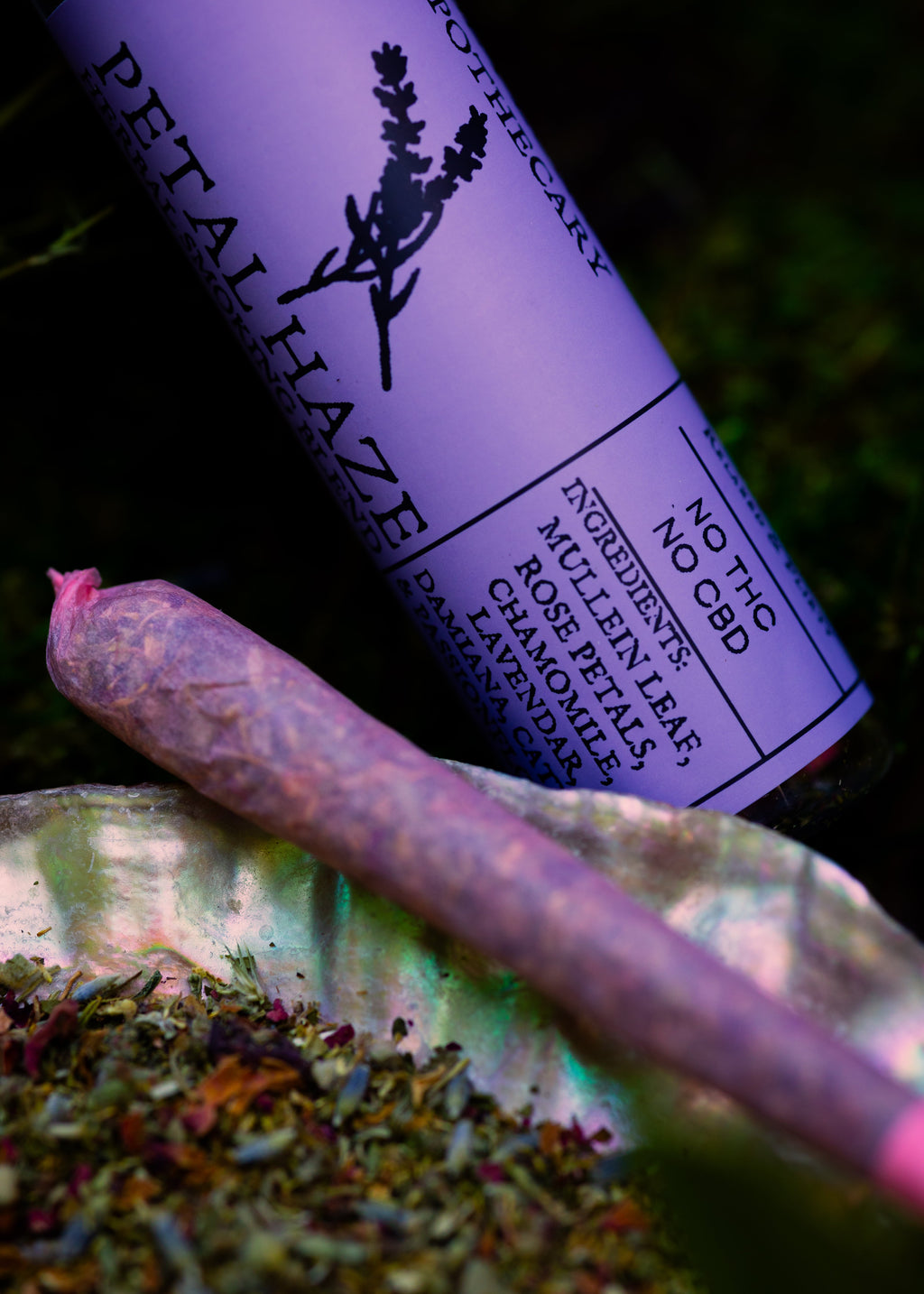 Herbal Smoking Blend: Petal Haze Pre-roll