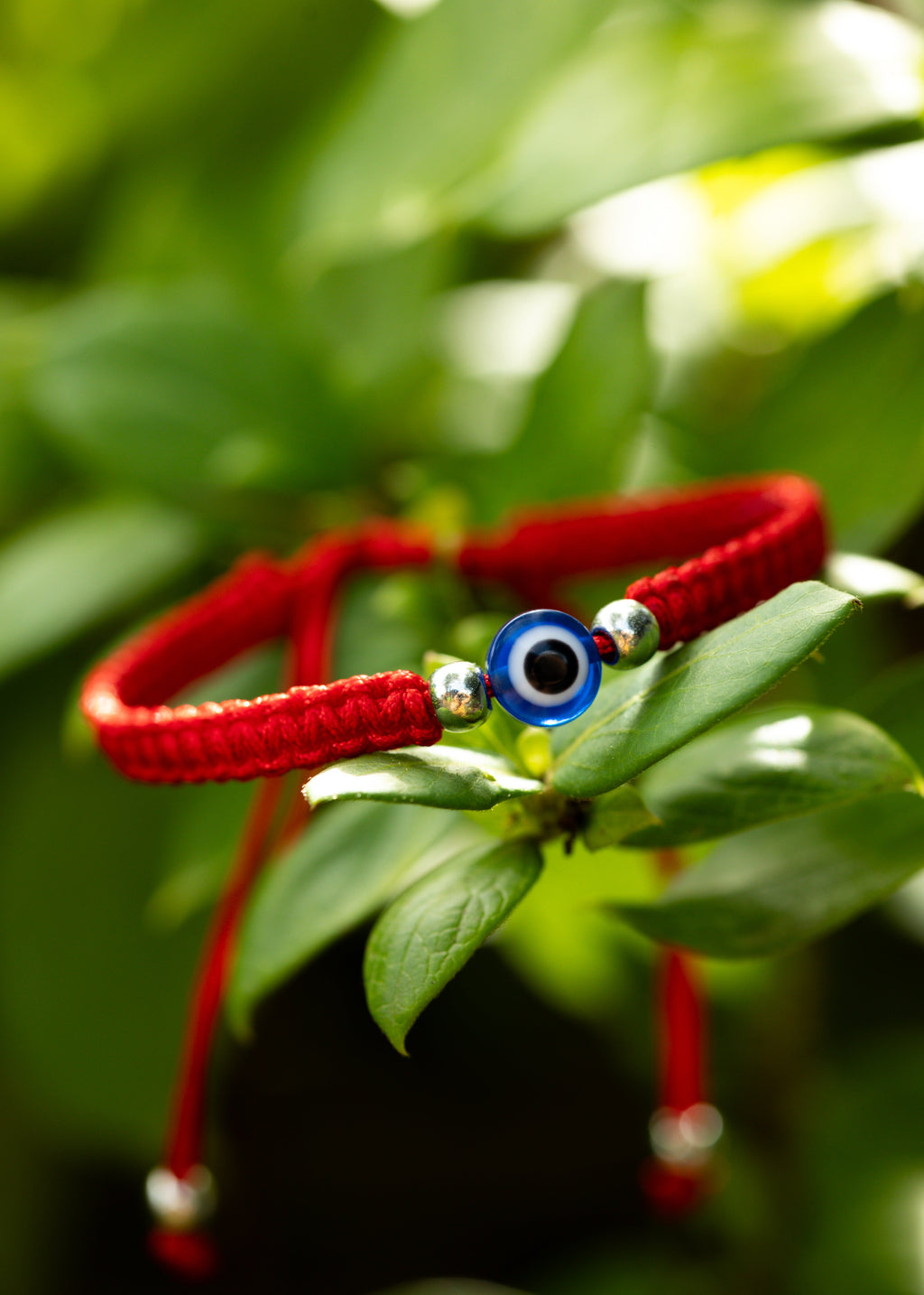 Red Protection Bracelet w/ evil eye