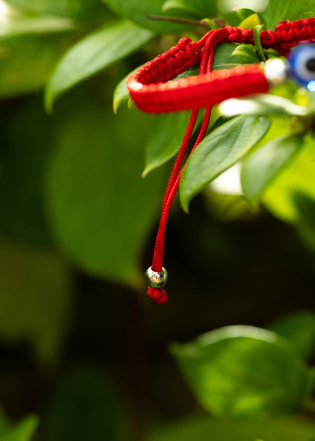 Red Protection Bracelet w/ evil eye