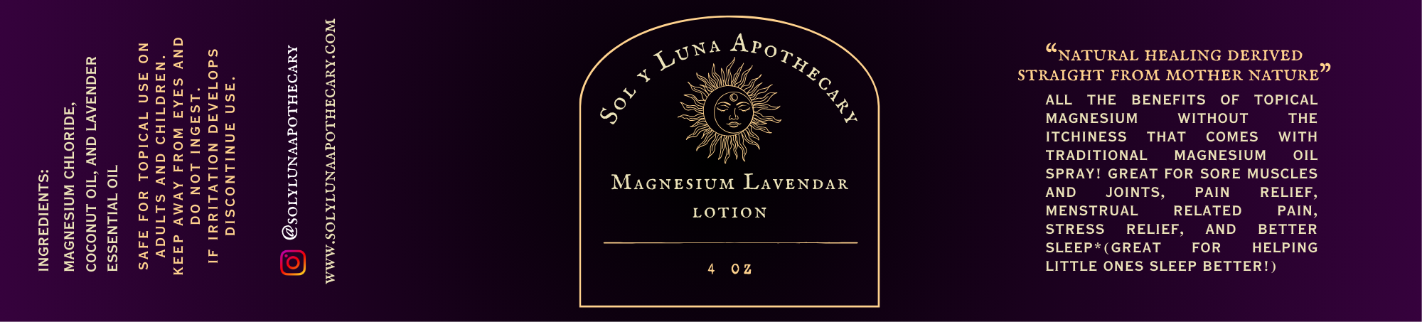 Magnesium Lavender Lotion