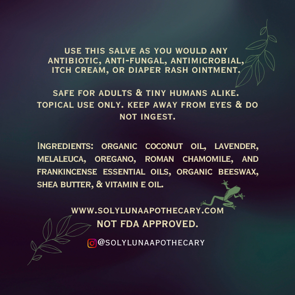 "Sana Sana" All purpose Healing Salve