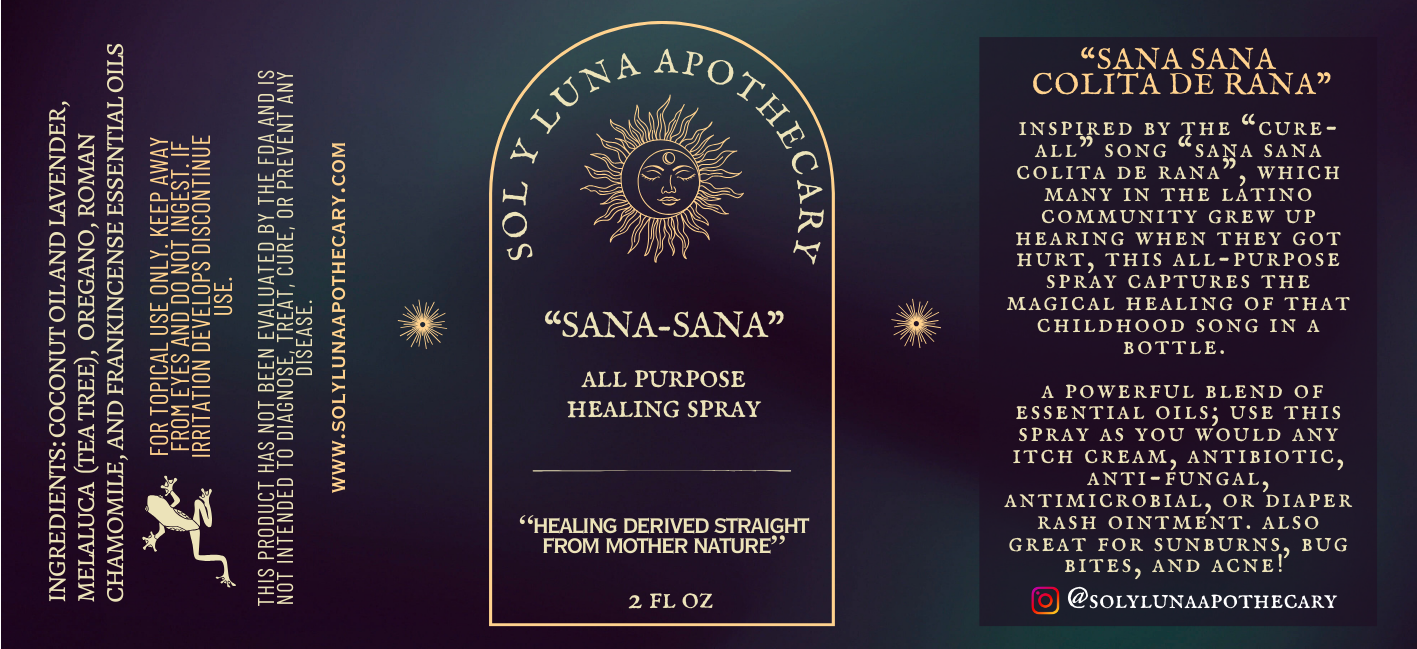 "Sana Sana" Healing Spray